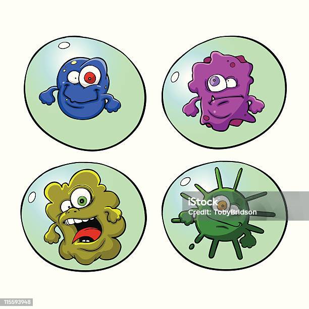 Germs - イラストレーションのベクターアート素材や画像を多数ご用意 - イラストレーション, インフルエンザ菌, ウイルス