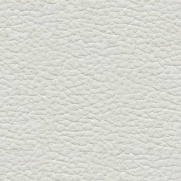 istock Leather background in elegant white tone. Seamless square texture, tile ready. 1155942175