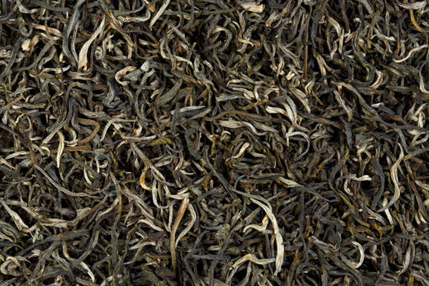 istock Jasmine white monkey green Chinese tea. Tea background. 1155943042