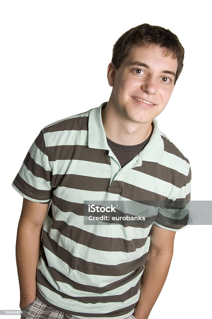 Teen Portrait Portrait of a happy 17 year old boy. 16-17 Years Stock Photo