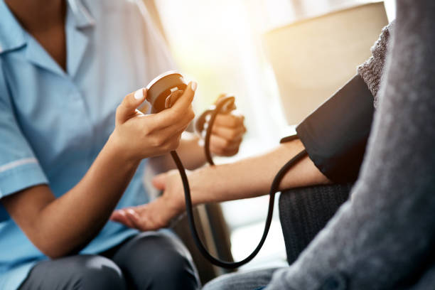 First we'll take a blood pressure reading