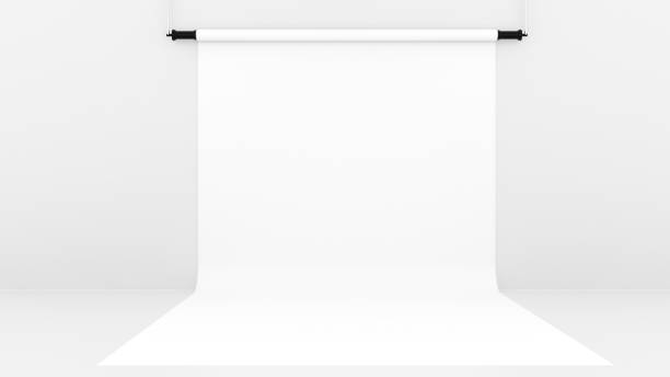 istock Photo studio background. Equipment for photography, backdrop. 1155951502