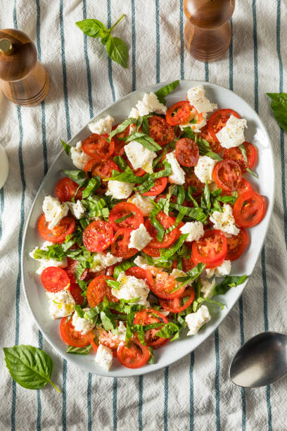 istock Homemade Caprese Salad with Mozarella 1155956871
