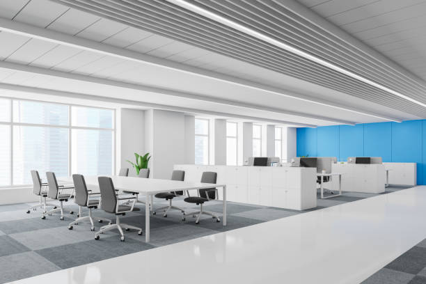istock Office meeting room and open space 1155958044