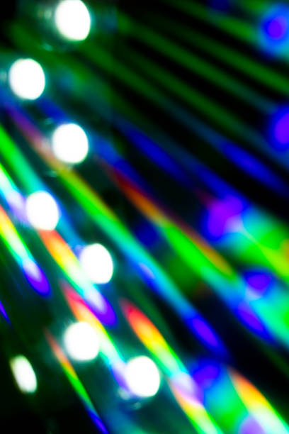 istock Futuristic Science Fiction Rainbow Holographic Background Compact Disc 1155958285