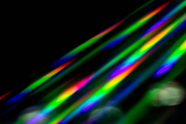 istock Futuristic Science Fiction Rainbow Holographic Background Compact Disc 1155958305