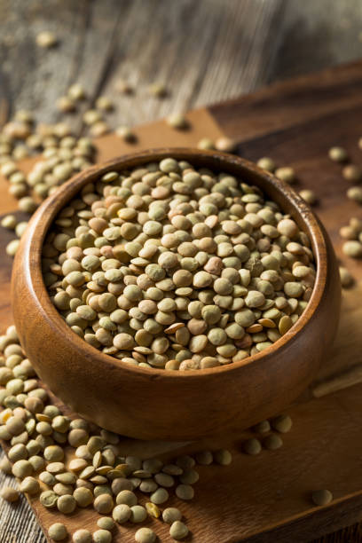 istock Dry Organic Green Lentils 1155959558