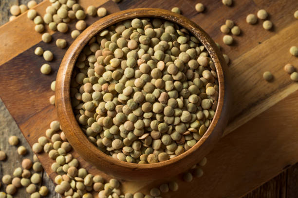 istock Dry Organic Green Lentils 1155959740