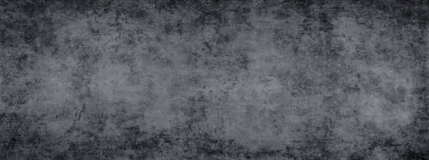 istock Monochrome dark  grunge gray abstract background. 1155962700