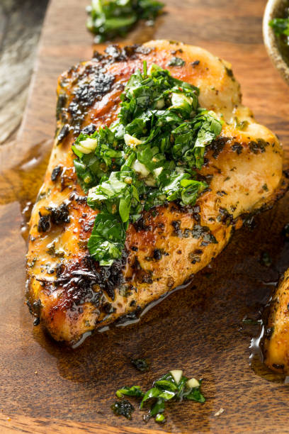 istock Homemade Grilled Chimichurri Chicken Breast 1155963214