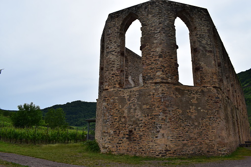 ancient abby ruin at Bremm