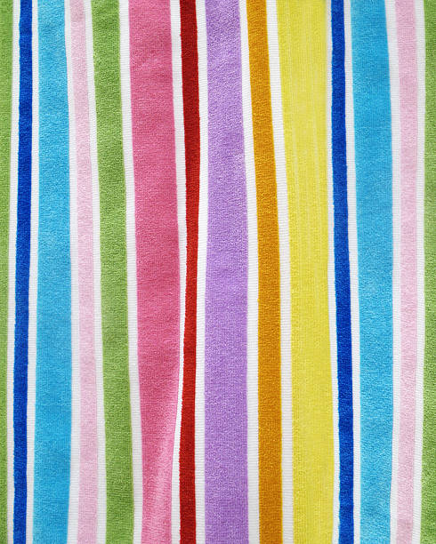 Beach Towel Background Colorful Beach Towel Background terry towel stock pictures, royalty-free photos & images