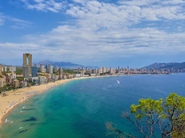 istock Benidorm Beach and emblematic buildings 1155980864