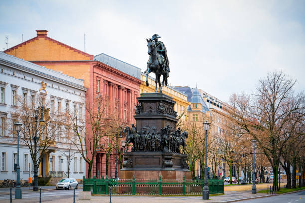 istock Equestrian statue of Frederick the Great Statue in Berlin 1155982540