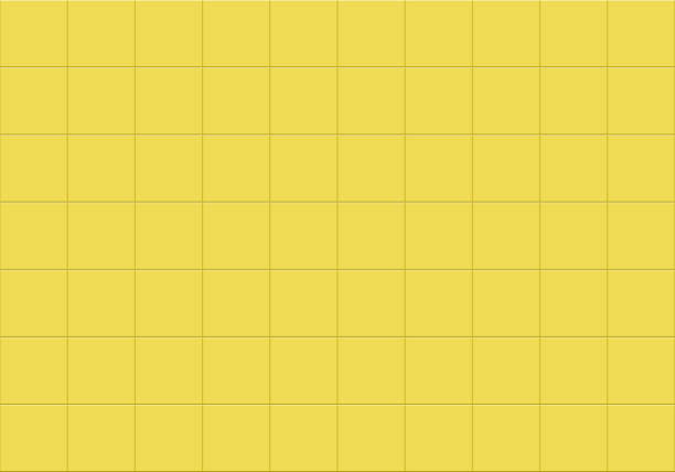istock Simple yellow square ceramic mosaic tiles texture background. 1155988146
