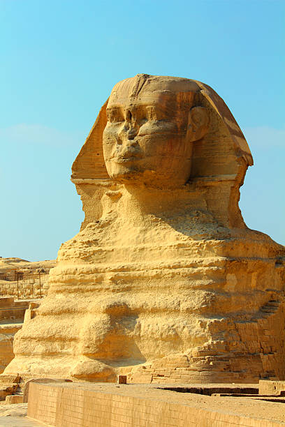 istock famous egypt sphinx in Giza 115600602