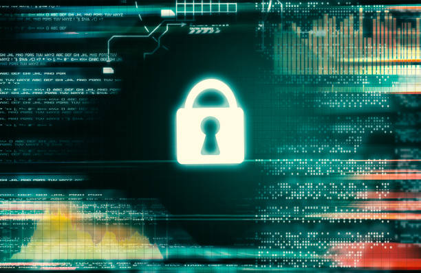 istock Cyber security and information or network protection. Futuristic cyber technology. 1156008399