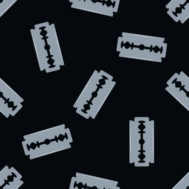 White Razorblade Pfp 60+ Removing Unwanted Hair Stock Illustrations, Royalty-Free Vector ...