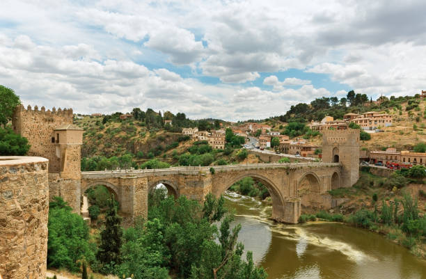 istock Roman bridge in Toledo 1156016929