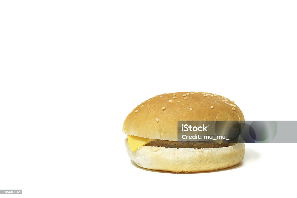 Proste cheeseburger - Zbiór zdjęć royalty-free (Prostota)