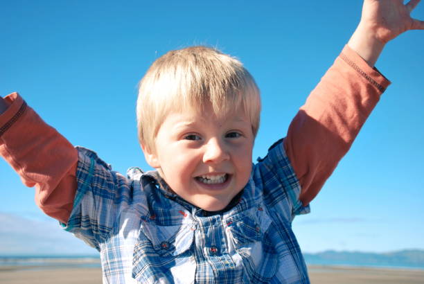 istock Child in Coastal Rural Landscape 1156022027
