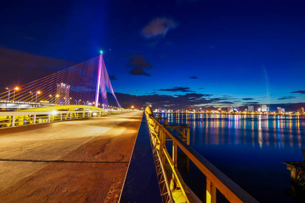 istock View of Danang city at sunset. 1156033389