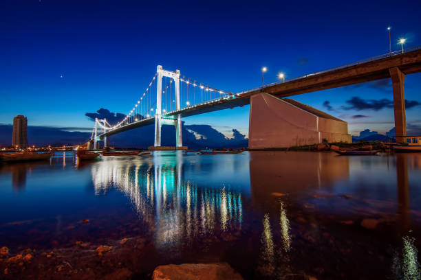 istock View of Danang city at sunset. 1156033501