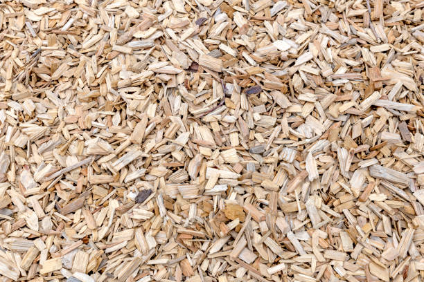 many pieces of chopped wood as a background