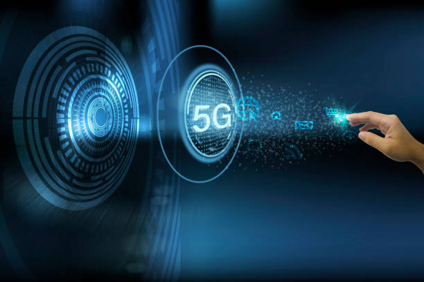 istock Digital marketing. Business using modern interface payments online shopping communication and icon customer network connection on virtual screen. Business innovation technology 5G concept. 1156035335