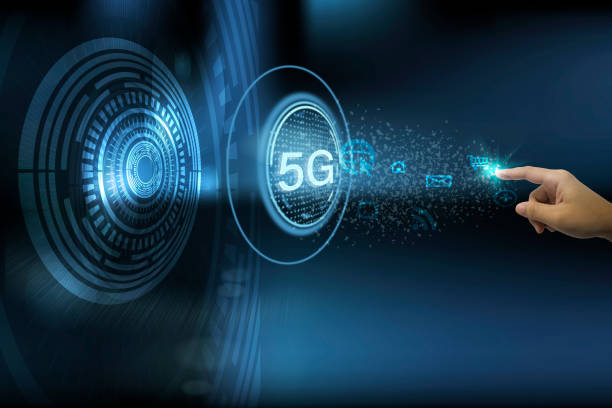 istock Digital marketing. Business using modern interface payments online shopping communication and icon customer network connection on virtual screen. Business innovation technology 5G concept. 1156035351