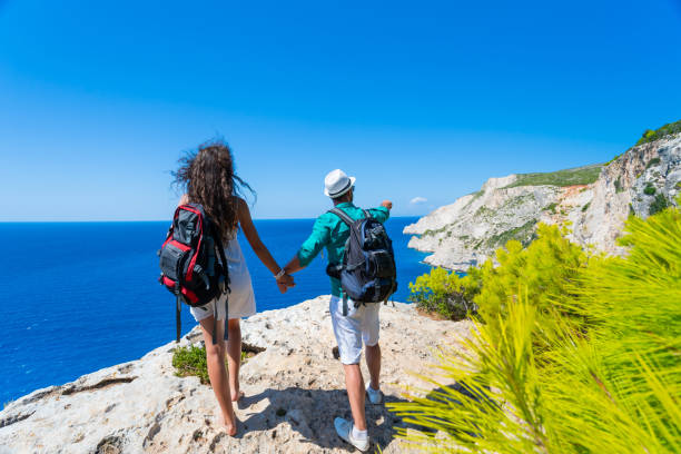 istock Tourists enjoying summer vacations having fun in Zakynthos Greece 1156035579