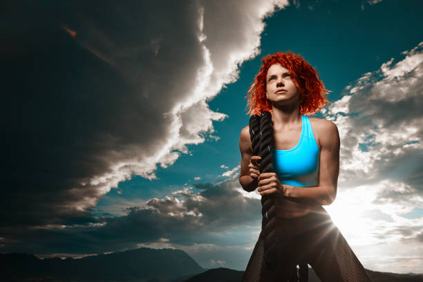 istock spotive woman exercising 1156039192