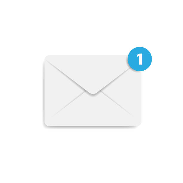 istock Envelope Letter, Message Notification Icon and Flat Design. Mail Icon, Concept of Incoming Email Message, Mail Delivery Service for Social Network, Web or Mobile App. 1156051230