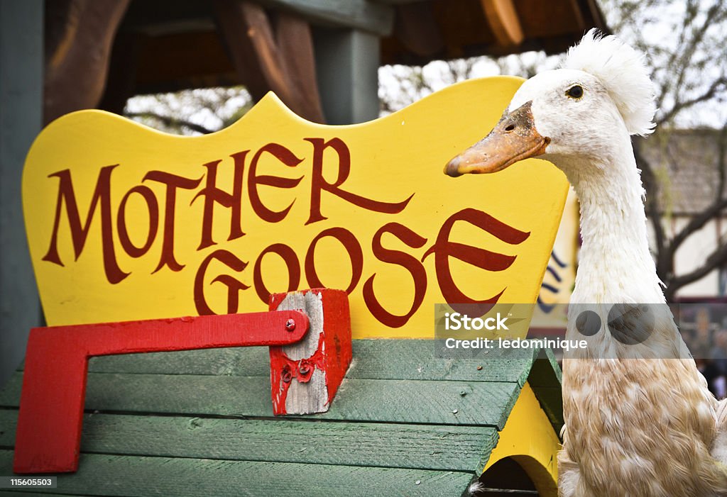 Mutter Goose - Lizenzfrei Kinderreim Stock-Foto