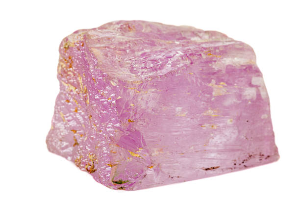 istock Macro tourmaline mineral stone on white background 1156057716