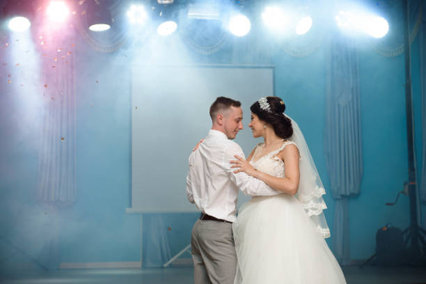 istock First wedding dance of newlywed 1156063257