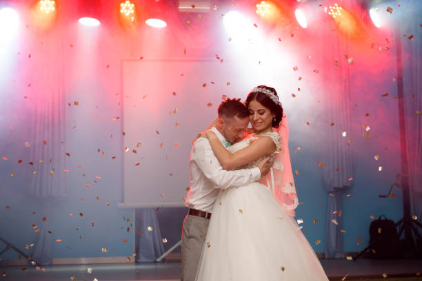 istock First wedding dance of newlywed 1156063294
