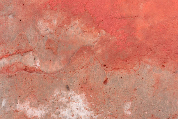 istock Wall fragment with scratches and cracks 1156074027