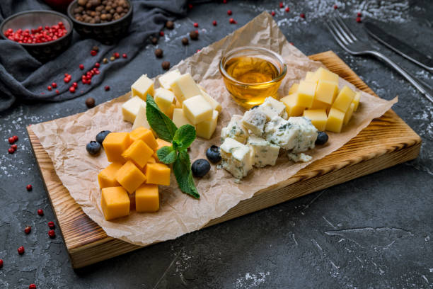 cheese plate italian food - italian cuisine wine food pasta imagens e fotografias de stock