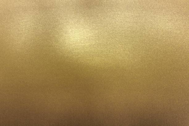 istock Scratches on gold metal wall, abstract texture background 1156077770