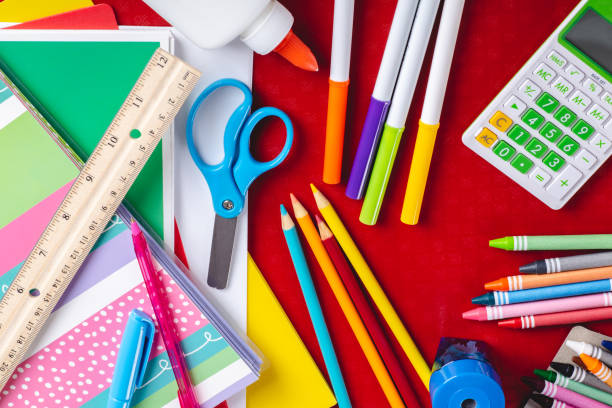 istock Assortment of School Supplies 1156081424