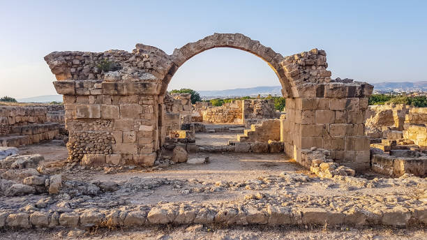 istock Cyprus - A stony gateway to a riuned city 1156082292