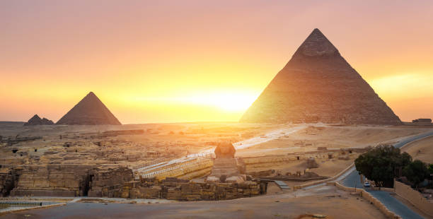 istock Sphinx in desert of Cairo 1156094864