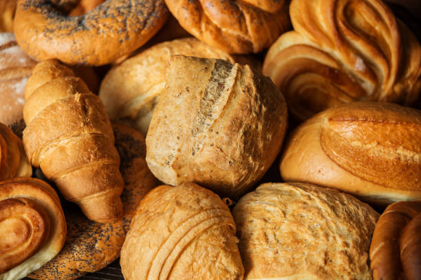 istock Beautiful still life with different types of bread 1156097169