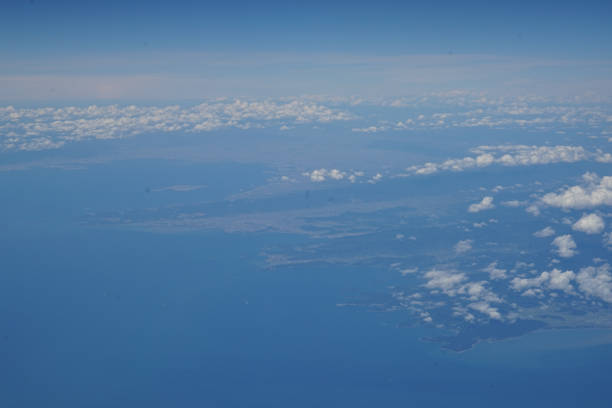 japoński archipelag widok z lotu ptaka (wakayama) - 地球 zdjęcia i obrazy z banku zdjęć