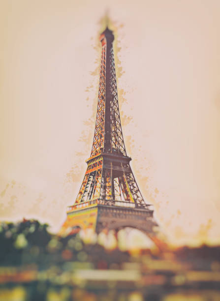 istock Eiffel Tower in Paris, France 1156118012