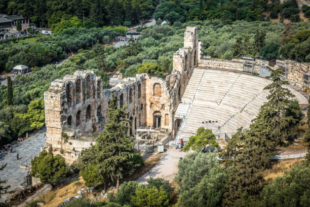 istock Odeon of Herodes Atticus at Acropolis, Athens, Greece 1156127272