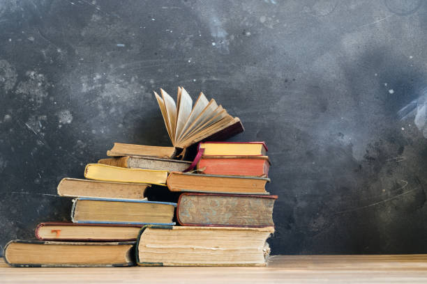 istock Pile of old books 1156144801