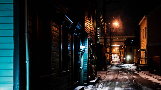 istock Dark street - Pittsburgh, PA 1156146128