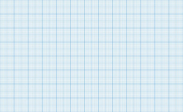 ilustraciones, imágenes clip art, dibujos animados e iconos de stock de rejilla milimétrica. fondo de papel gráfico cuadrado. patrón sin costuras. ilustración vectorial - graph paper blue backgrounds square shape
